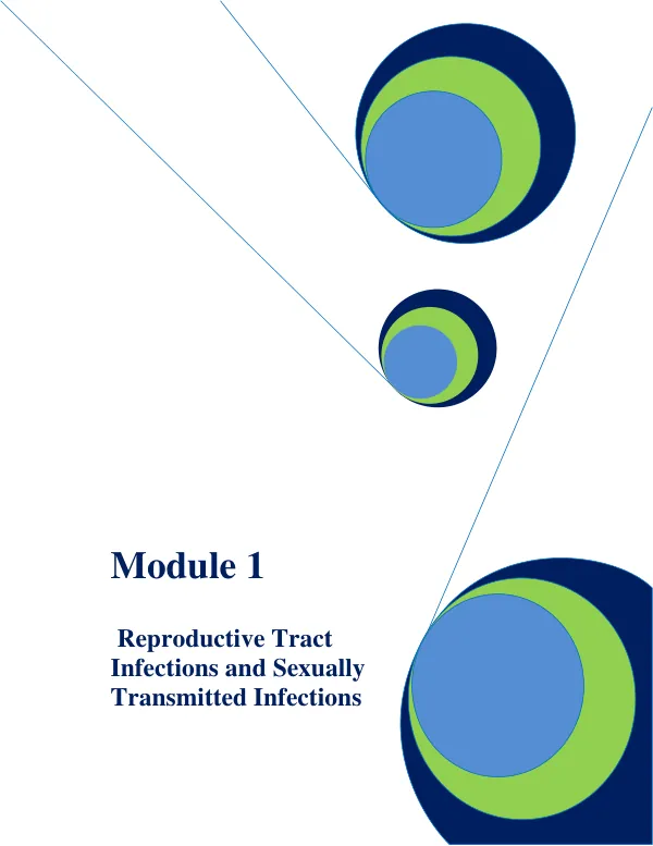 Module 1: Reproductive Tract Infections and Sexually Transmitted Infections