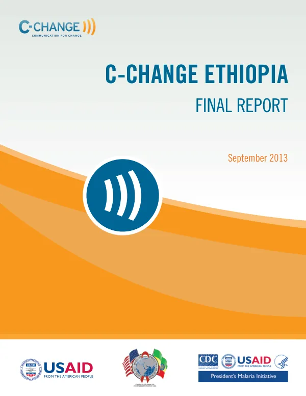 C-Change Ethiopia Final Report