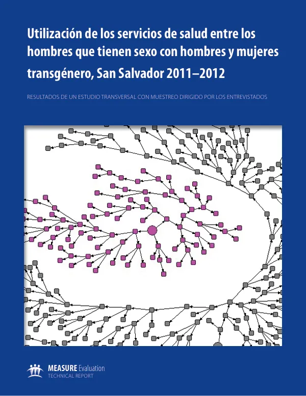 Utilización de los servicios de salud entre HSH y MT en San Salvador, El Salvador