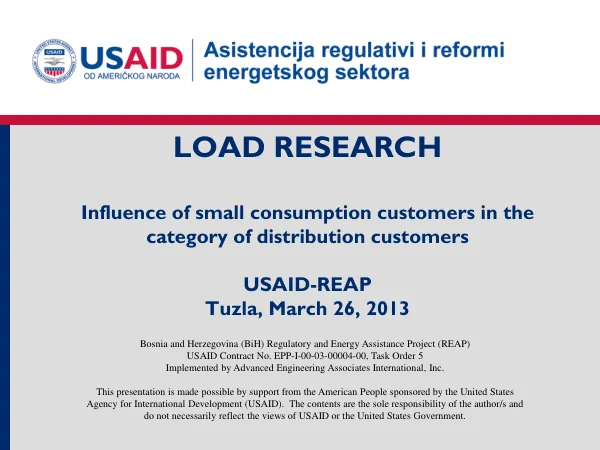 Influence of small consumption customers in the category of distribution customers