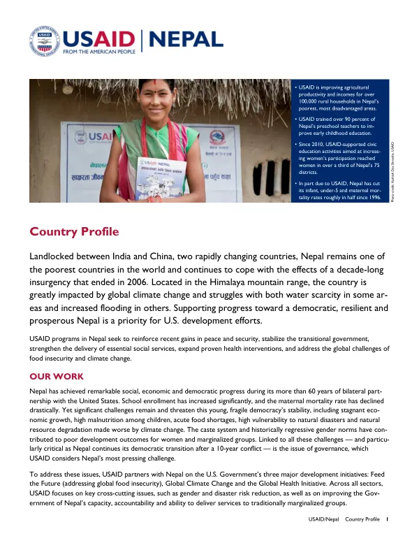 Nepal Country Profile