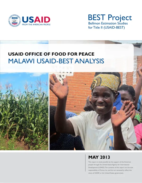 Malawi USAID-BEST Analysis