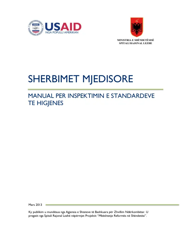 Manual Inspektimi i Standarteve te Higjenes