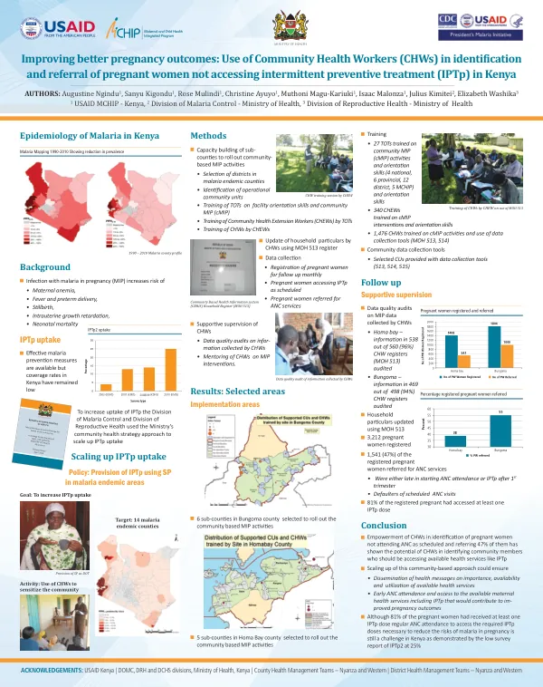 Epidemiology of Malaria in Kenya