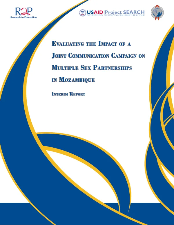 Evaluating the Impact of a Joint Communication Campaign on Multiple Sex Partnerships in Mozambique