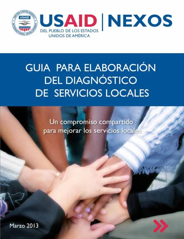 Guía para la Elaboración del Diagnóstico de Servicios Locales