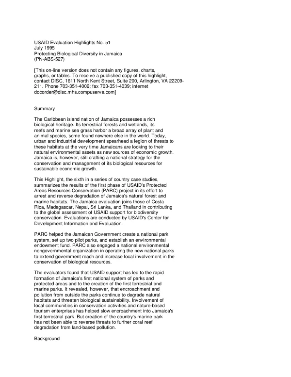 Food policy support activity : final report