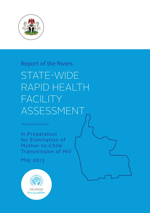 Rivers State-wide Rapid Health Facility Assessment