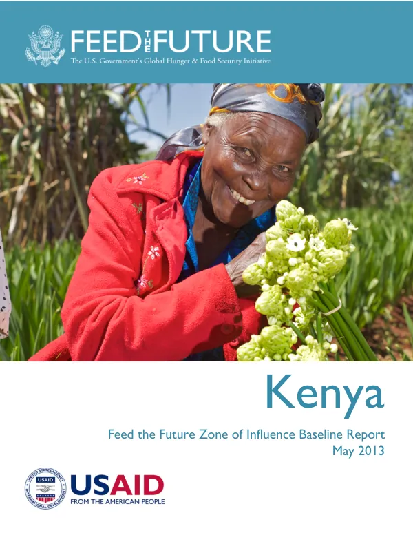 Kenya Country Survey Report on FTF Zone of Influence Population Based Survey