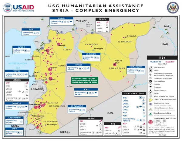Syria Public Fact Sheet map
