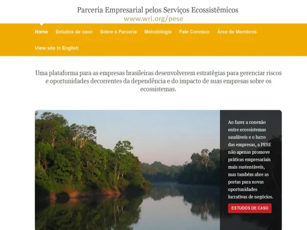 PESE Project Website - Sample