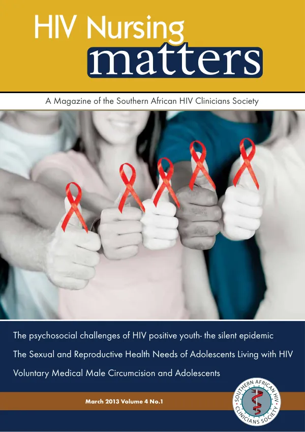 The psychosocial challenges of HIV positive youth: the silent epidemic