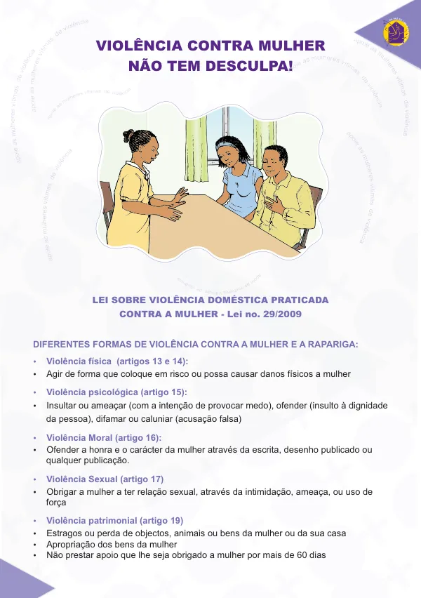 Lei sobre Violência Doméstica Praticada Contra a Mulher