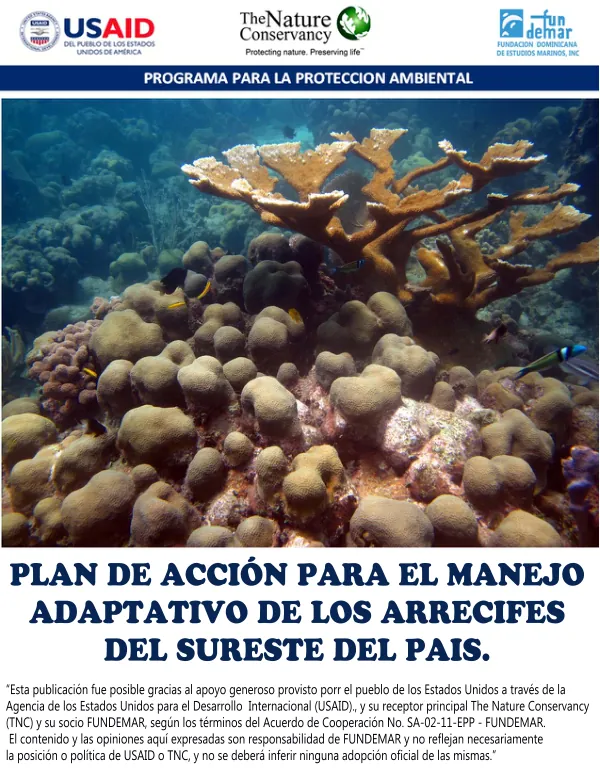 Plan de Acción para el Manejo Adaptativo de los Arrecifes Coralinos del Sureste del País