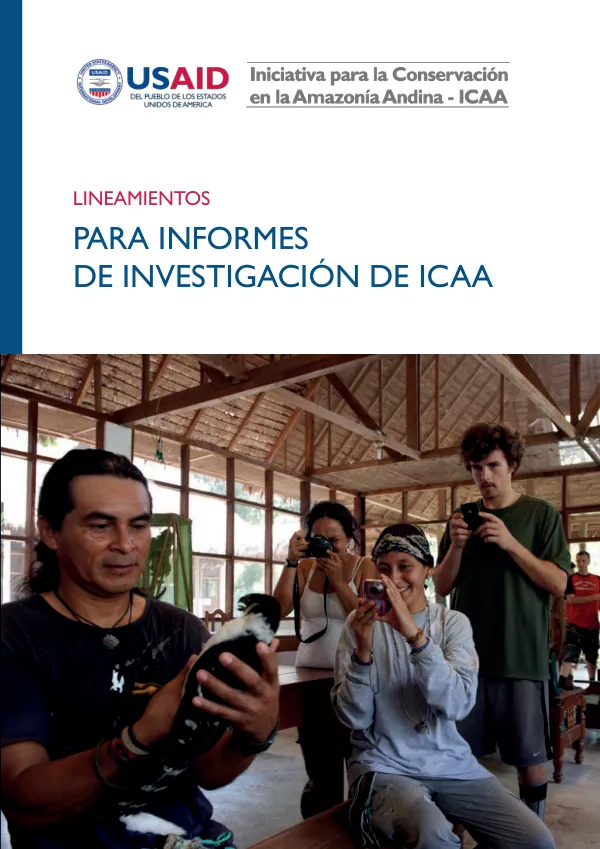 LINEAMIENTOS PARA INFORMES DE INVESTIGACIÓN DE ICAA