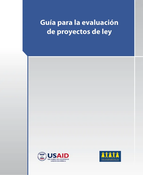 Guía para la evaluación de proyectos de ley