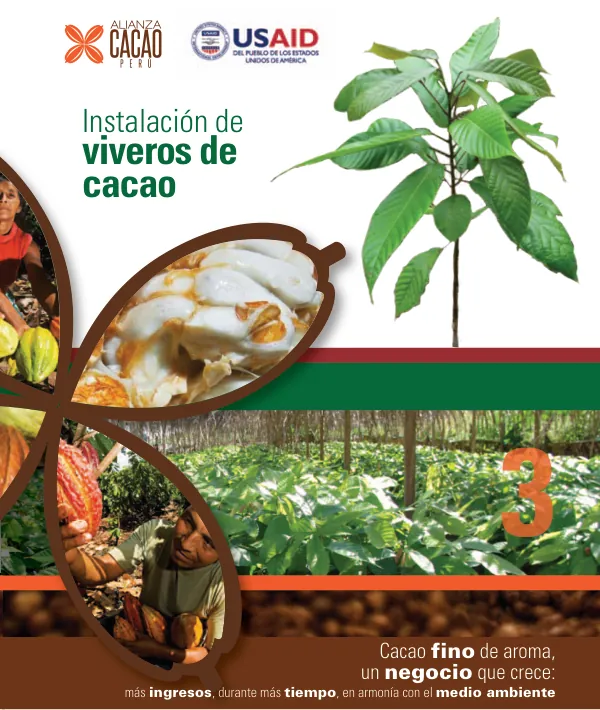 Instalación de viveros de cacao fino de aroma