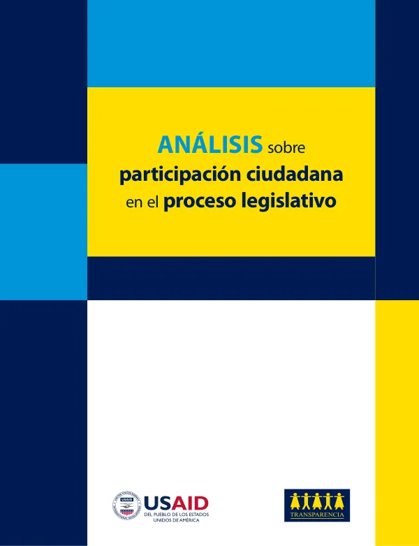 Análisis sobre participación ciudadana en el proceso legislativo