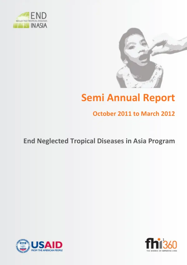 Control of Neglected Tropical Diseases Program