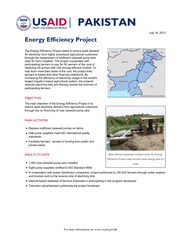 Energy Efficiency Project