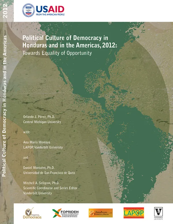 Political Culture of Democracy in Honduras and in the Americas, 2012: Towards the Equality of Opportunity