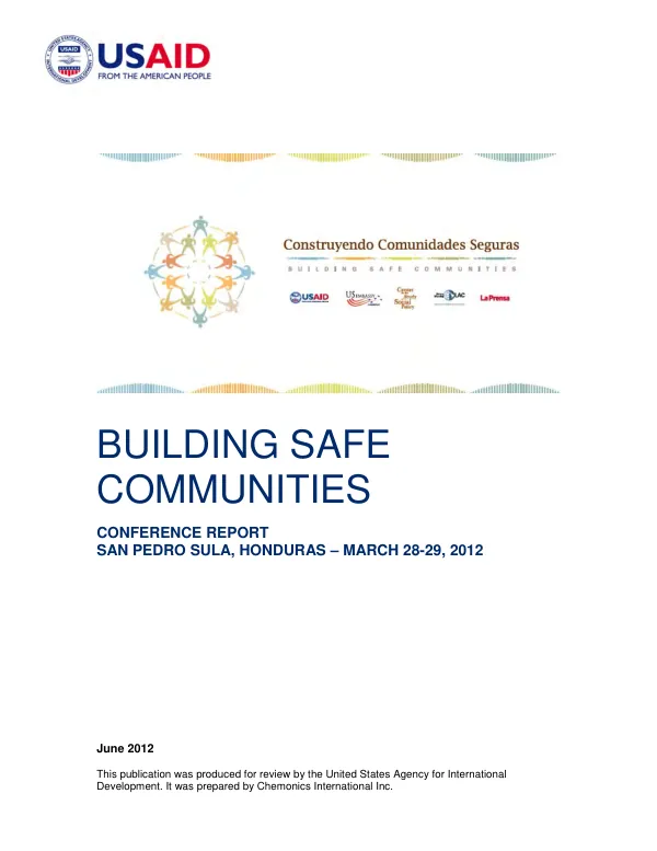 Building Safe Communities Conference Report