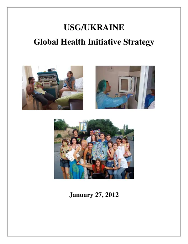 Ukraine GHI Country Strategy