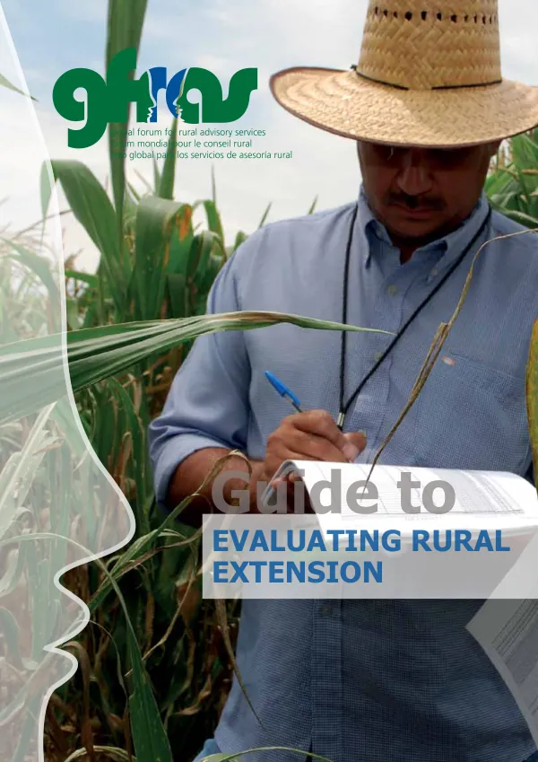 Guide to Evaluating Rural Extension