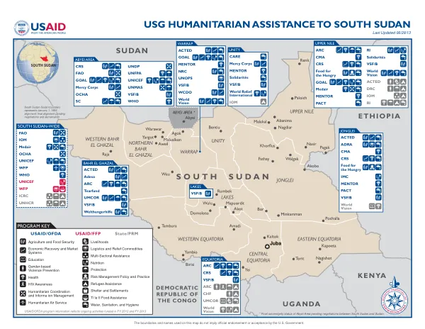 South Sudan-Wide Humanitarian Assistance to South Sudan