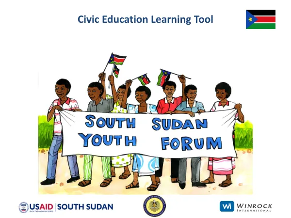 Civic Education Learning Tool for the New Republic of South Sudan