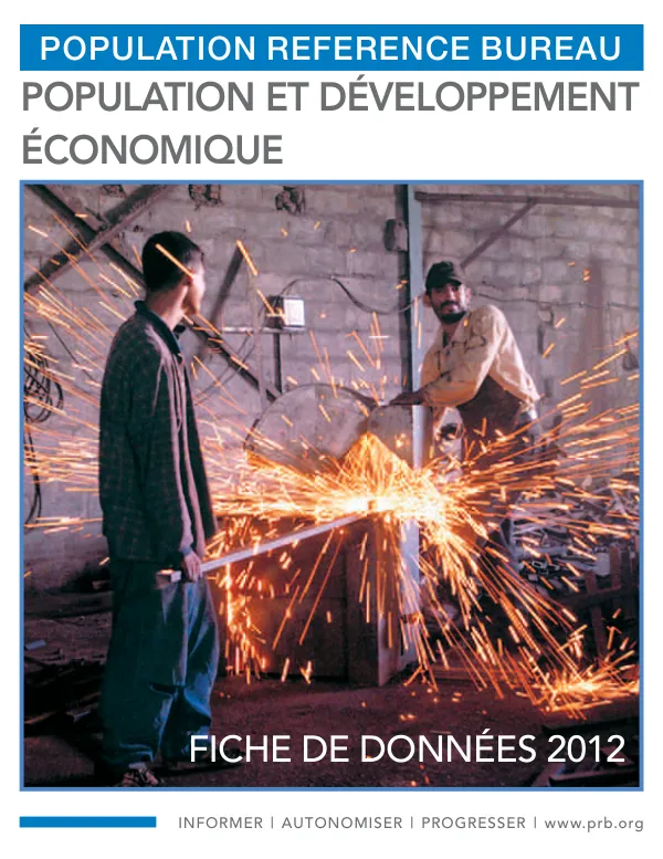 Population and Economic Development, 2012 Data Sheet (French)