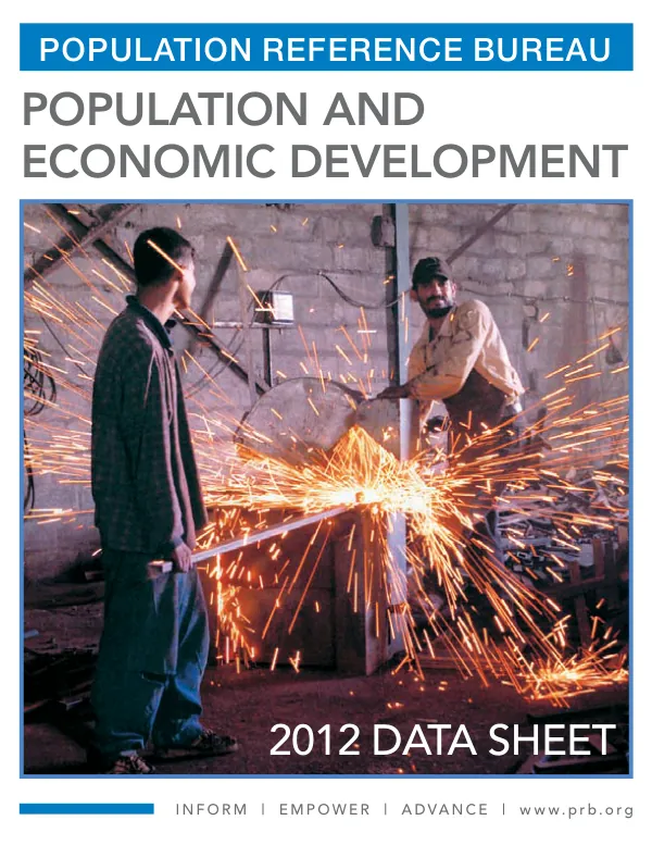 Population and Economic Development, 2012 Data Sheet