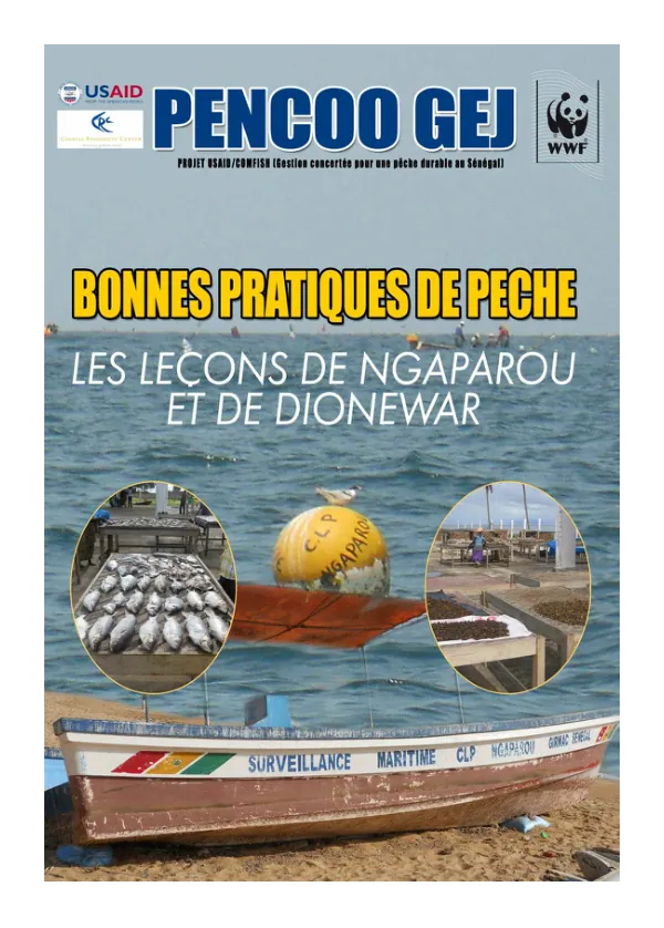 PENCOO GEJ / PrOJEt USAID/COMFISH (GEStION CONCErtéE POUr UNE PêCHE DUrAblE AU SéNéGAl)