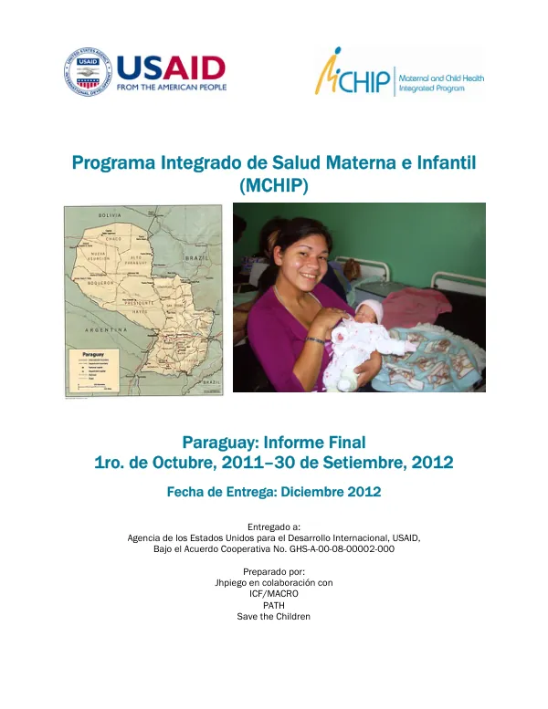 MCHIP Paraguay: Informe Final