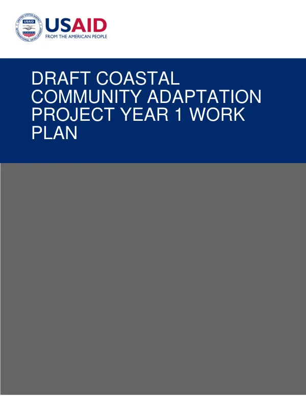 CCAP Year 1 Workplan Final