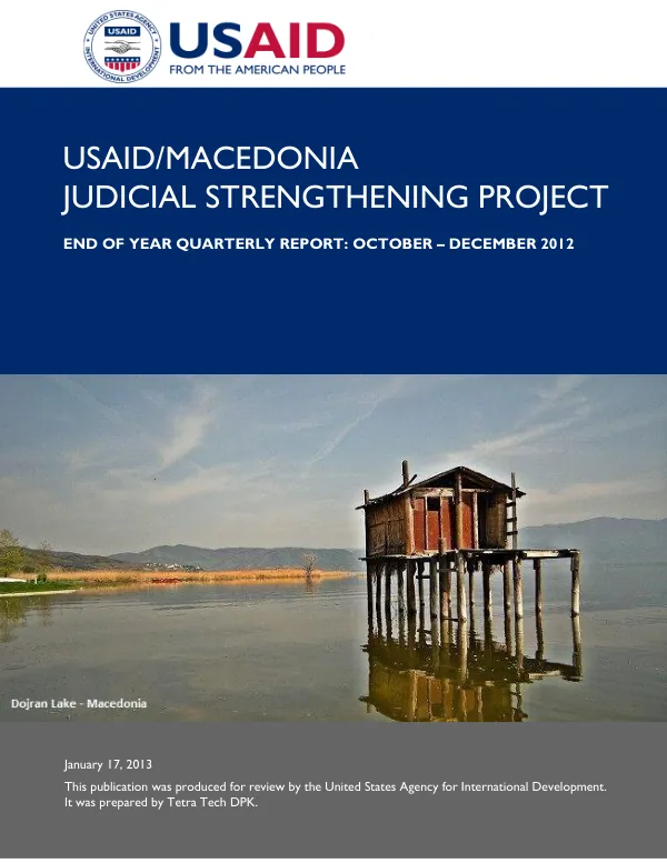 Second Quarterly Report, April – June, 2012