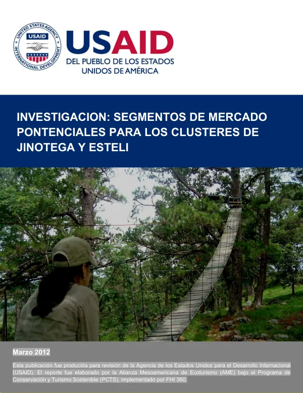 Investigación: Segmentos de Mercado Potenciales para los Clústeres de Jinotega y Estelí