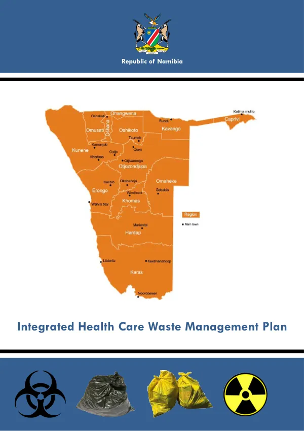 Namibia Integrated Health Care Waste Management Plan