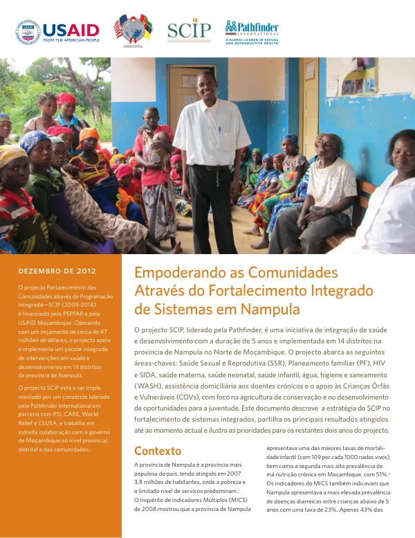 Empoderando as Comunidades Através do Fortalecimento Integrado de Sistemas em Nampula