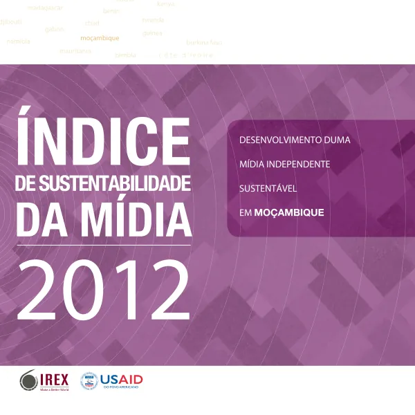 Índice de Sustentabilidade da Mídia 2012