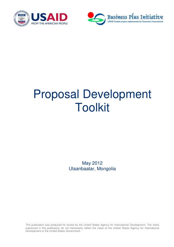 Proposal for Expanding the ERA’s Financial Benchmarking System and Implementing Performance Agreements