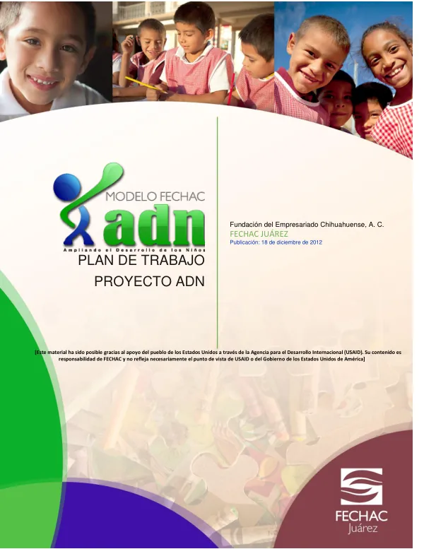 Plan de Trabajo Proyecto ADN