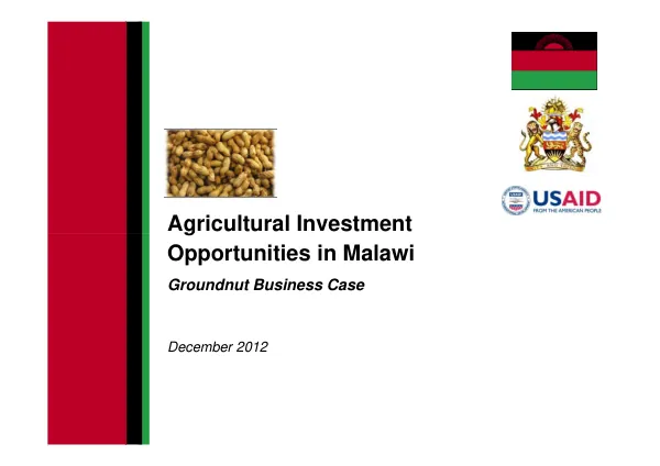 Agricultural Investment Opportunities in Malawi
