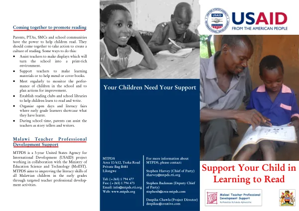Teacher Professional Development Support