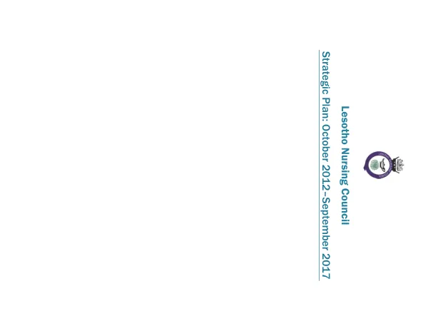 Strategic Plan: October 2012–September 2017