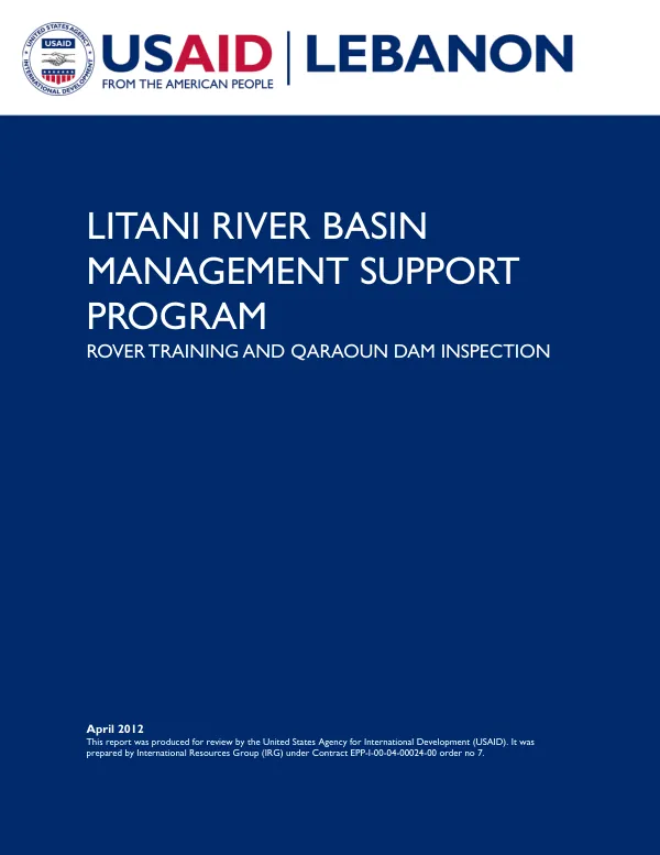Rover Training and Dam Inspection