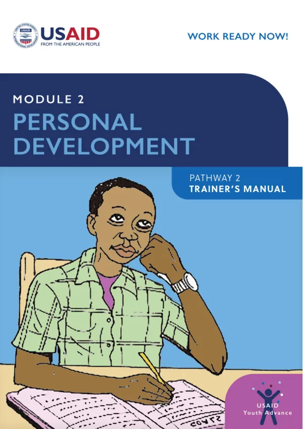 Trainer’s Manual for Module 2: Personal Development