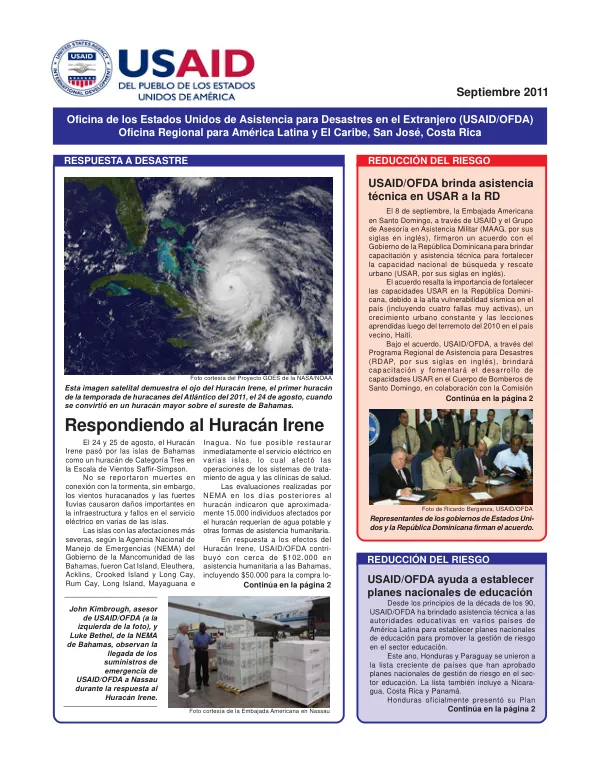 Boletín Septiembre 2011
