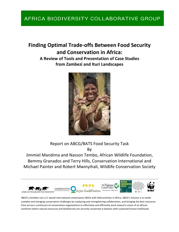 Finding Optimal Trade-offs Between Food Security and Conservation in Africa: A Review of Tools and Presentation of Case Studies from Zambezi and Ituri Landscapes