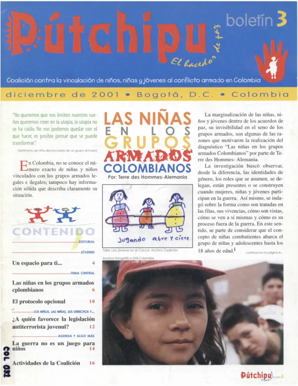 Putchipú, El Hacedor de Paz. Boletín 3
